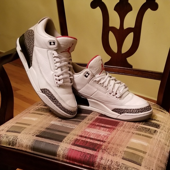 SOLD...... Jordan White Cement 3 size 12 - Picture 1 of 4